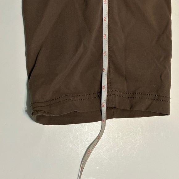 Prana Nylon Pants Mens Size 34 x 30 Slim Fit Chino Breathable Hiking Clothes - Picture 9 of 11